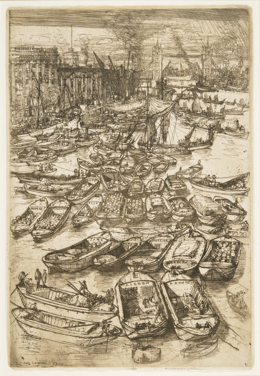 Poolen, 1910 af Donald Shaw MacLaughlan