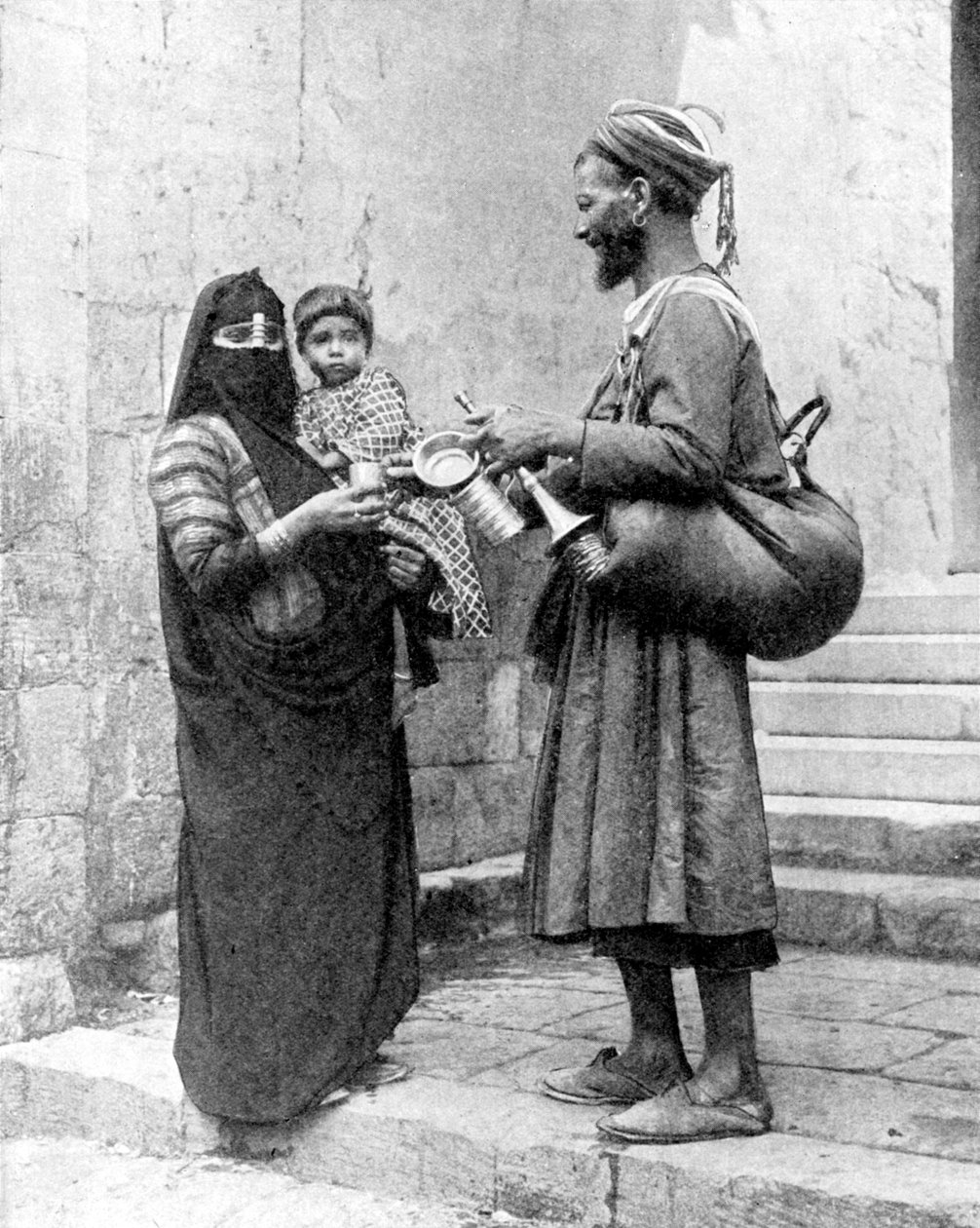 En vandsælger, Cairo, Egypten, 1936. af Donald McLeish