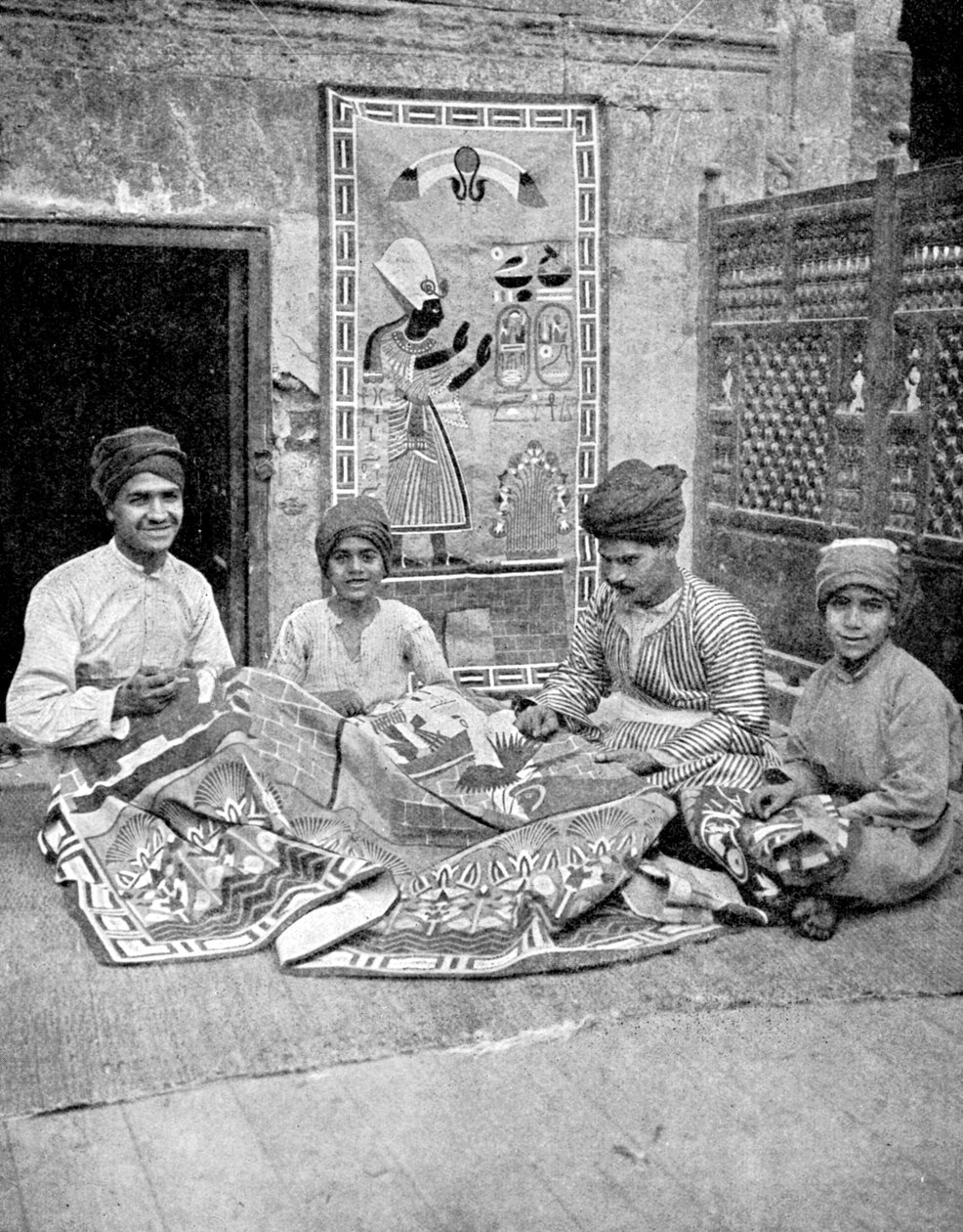 Håndværkere, Cairo, Egypten, Afrika, 1936. af Donald McLeish