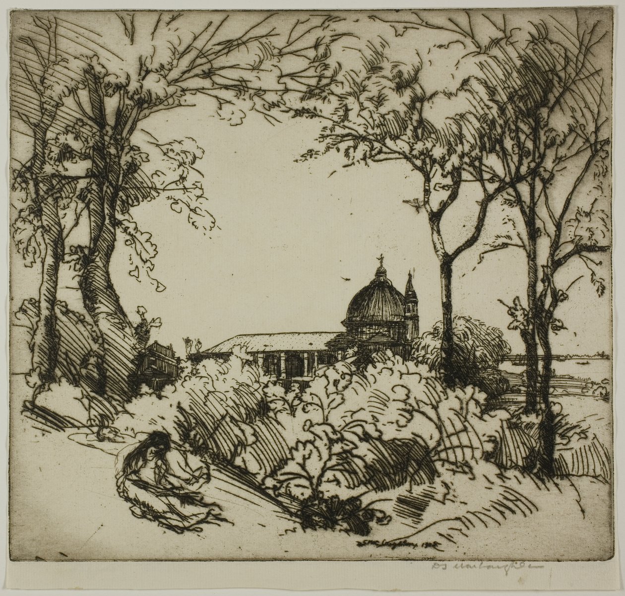 Idyll, Venedig af Donald Shaw MacLaughlan