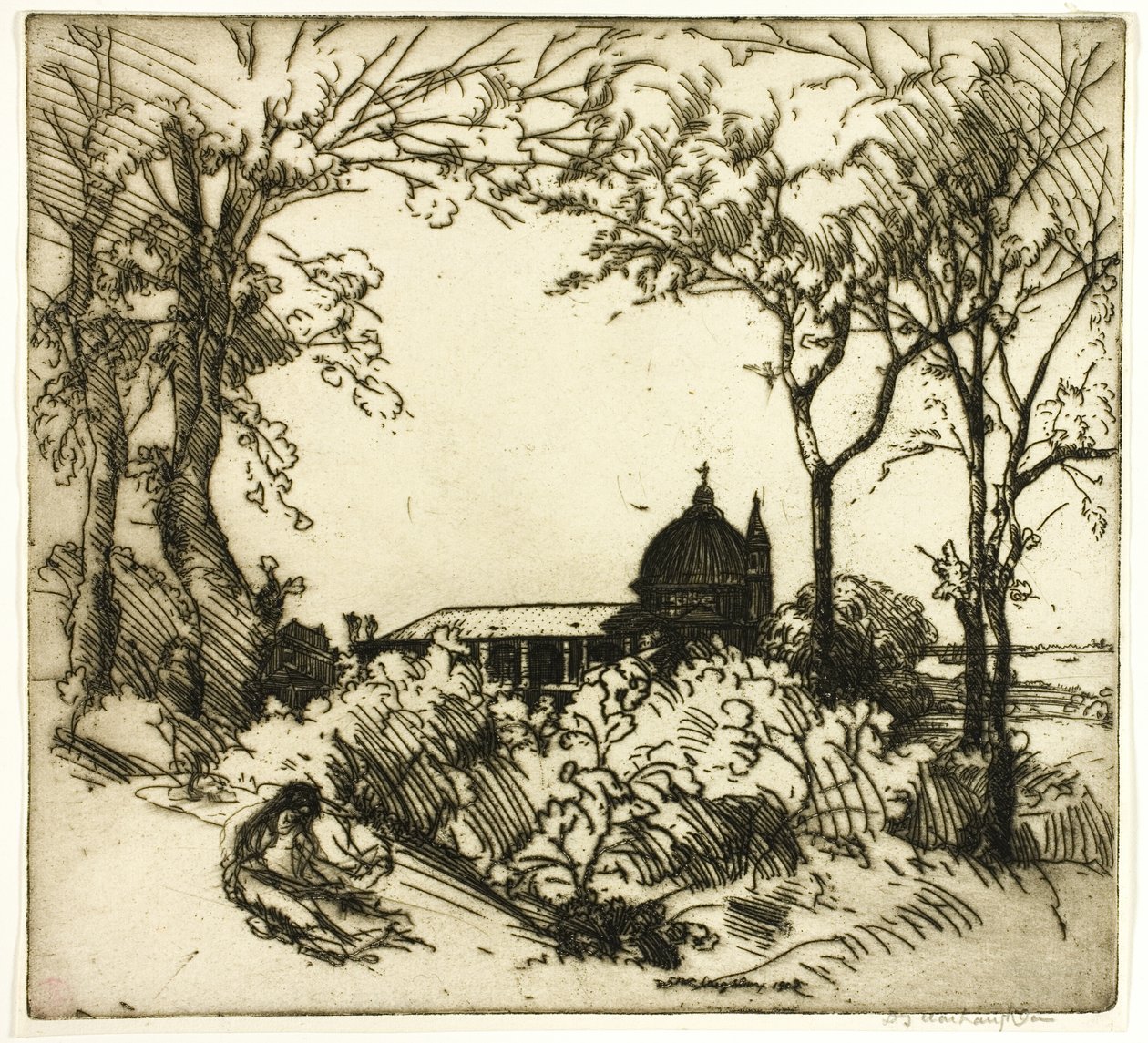Idyll, Venedig af Donald Shaw MacLaughlan