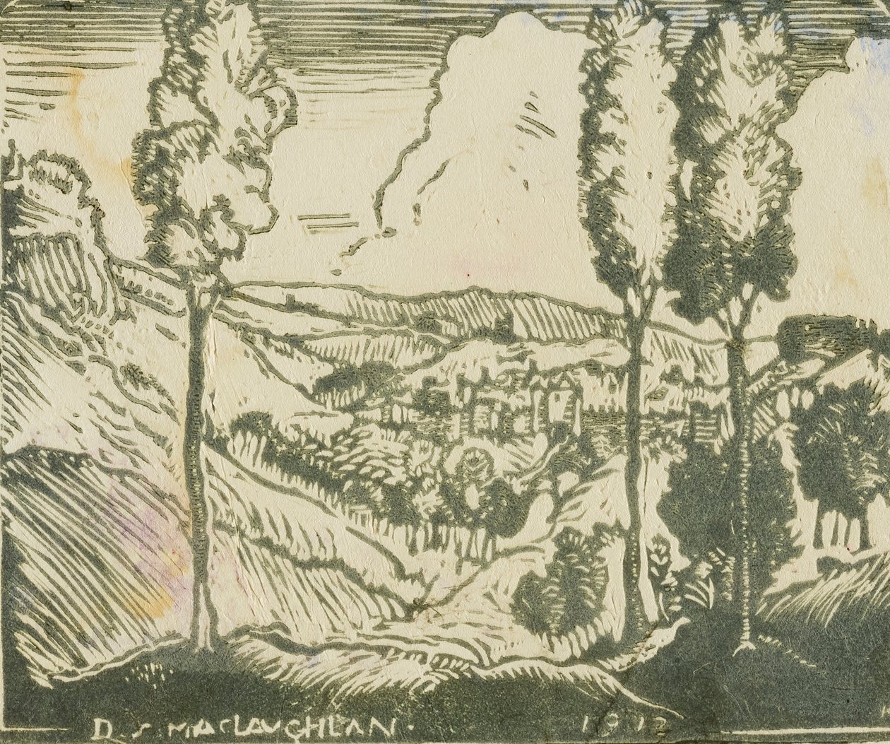Landskab af Donald Shaw MacLaughlan