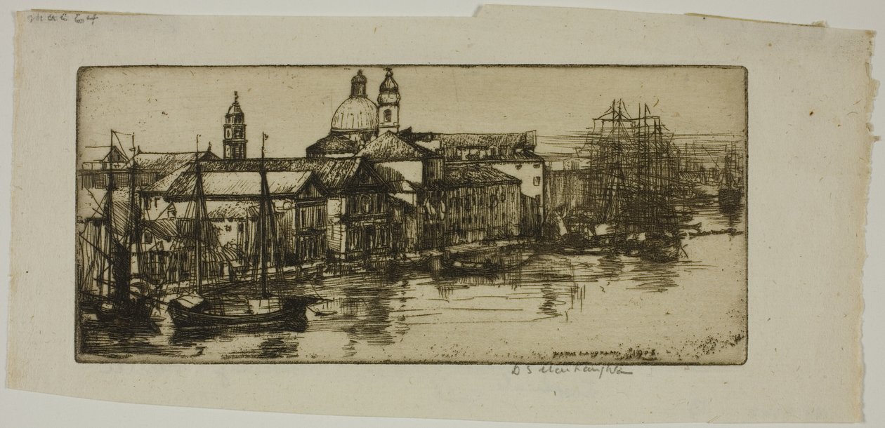 Morgen, Venedig af Donald Shaw MacLaughlan