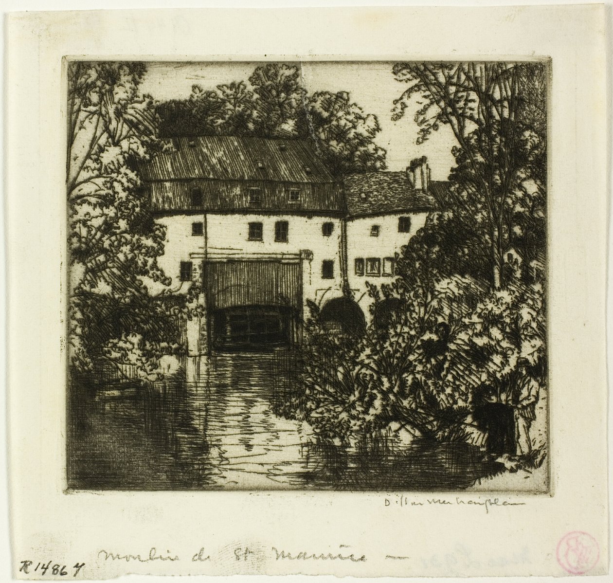 Moulin St. Maurice af Donald Shaw MacLaughlan