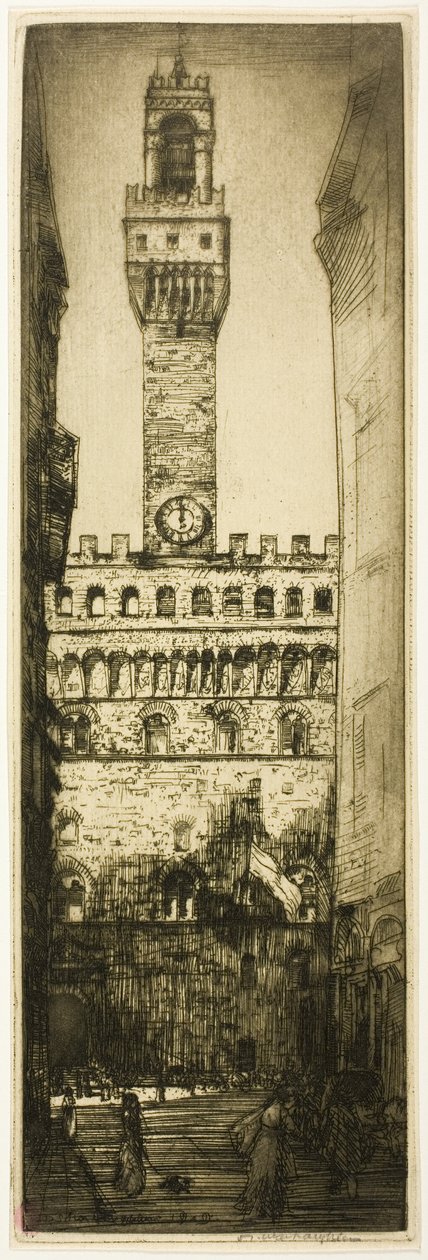 Palazzo Vecchio, Firenze af Donald Shaw MacLaughlan