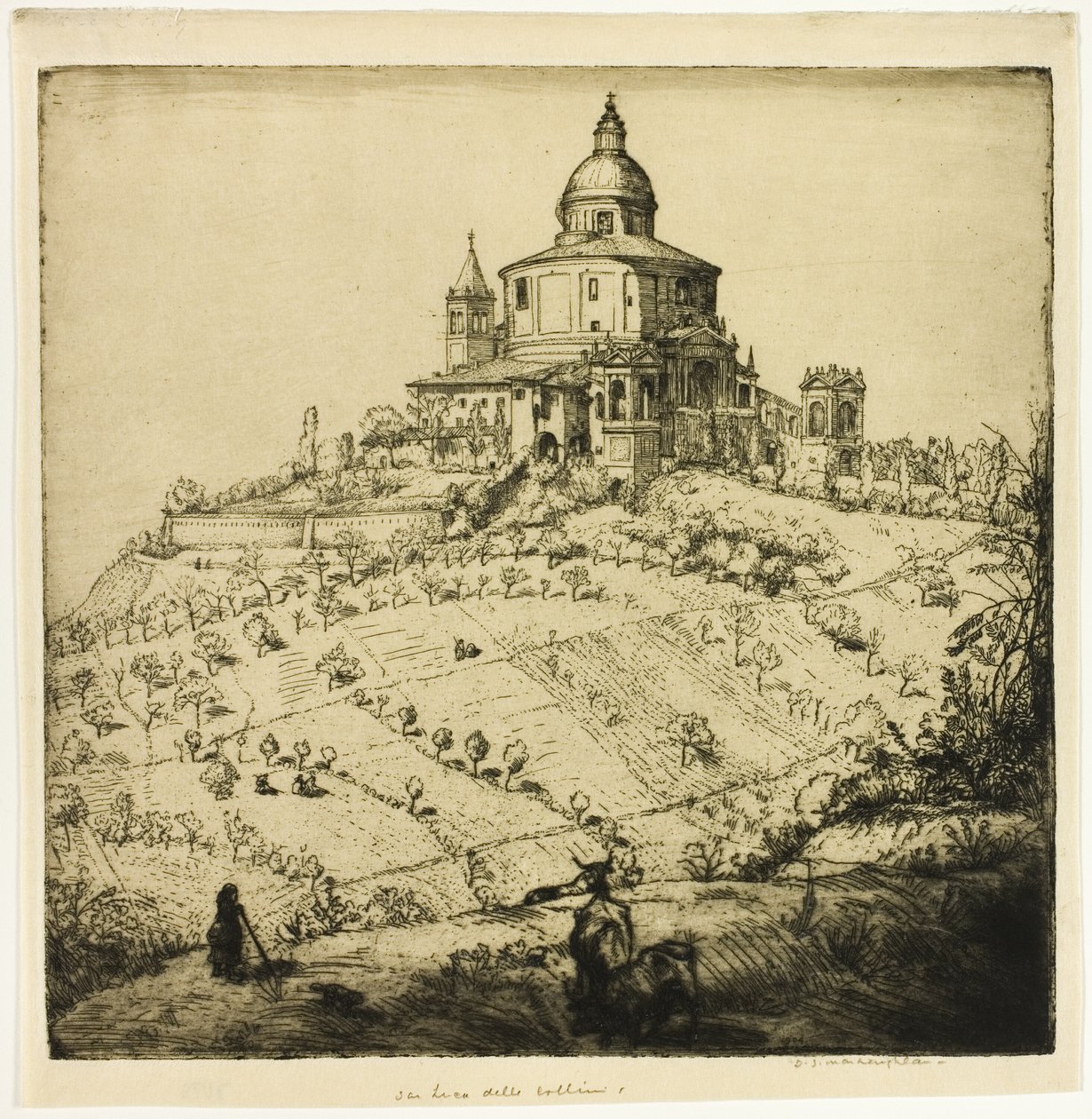 San Lucca dei Colli af Donald Shaw MacLaughlan