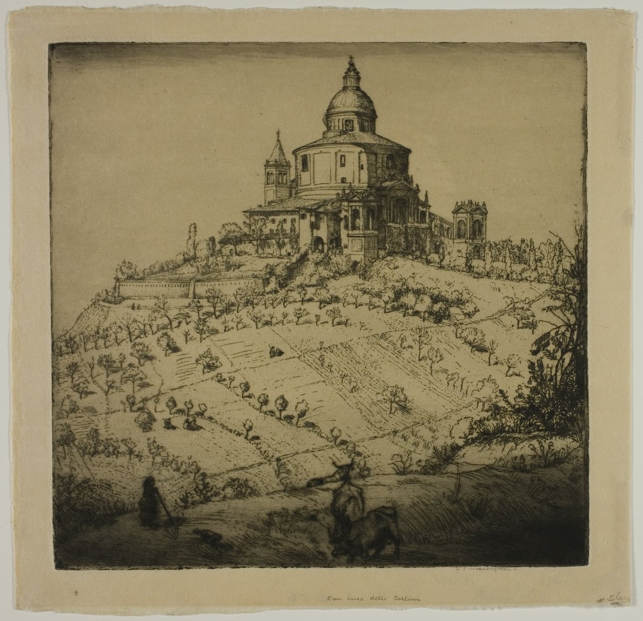 San Lucca dei Colli af Donald Shaw MacLaughlan