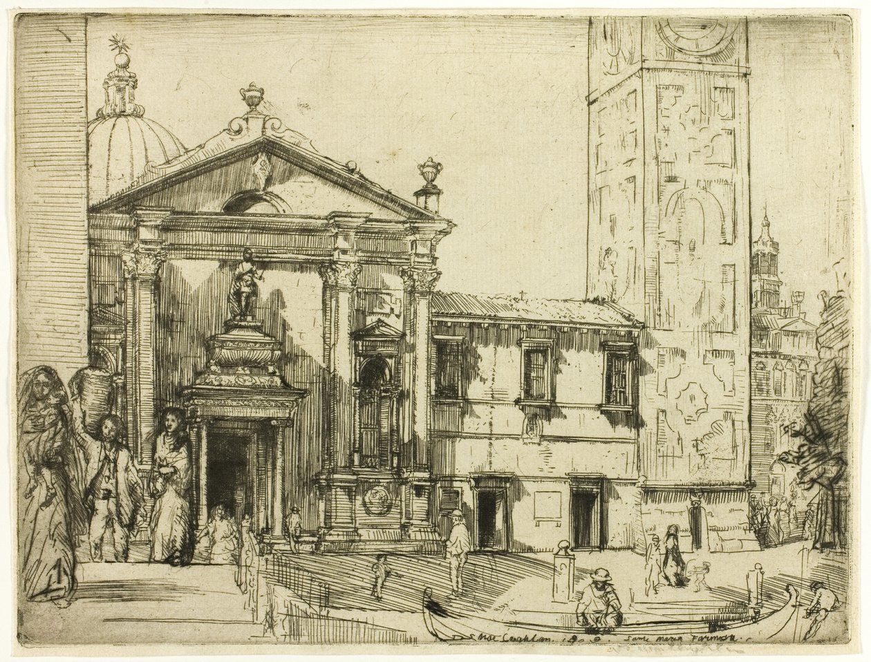 Santa Maria Formosa, Venedig af Donald Shaw MacLaughlan