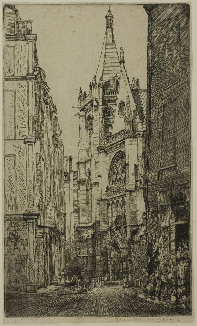 St. Severin, Paris af Donald Shaw MacLaughlan