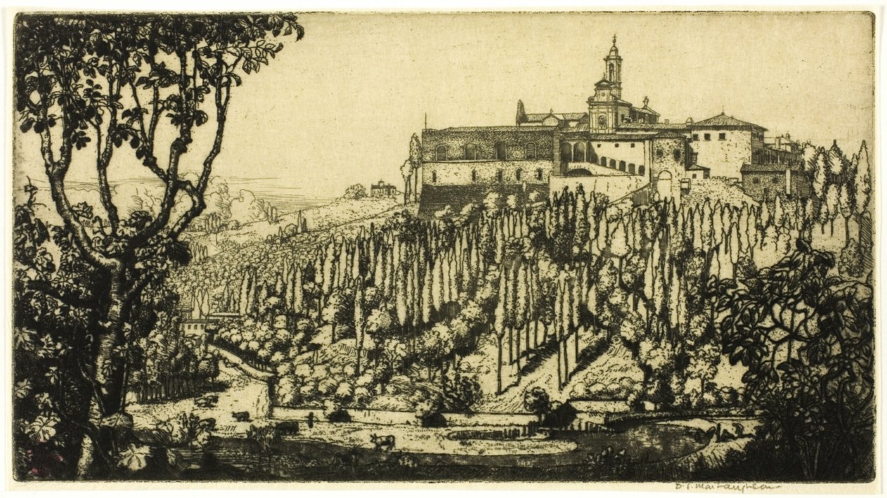 Certosa, Firenze af Donald Shaw MacLaughlan