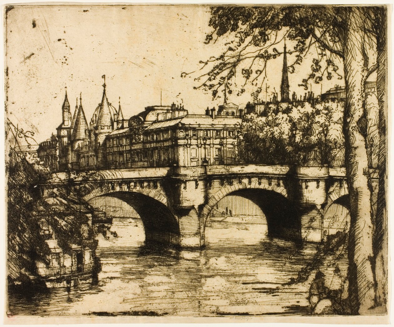 Conciergeriet, Paris af Donald Shaw MacLaughlan