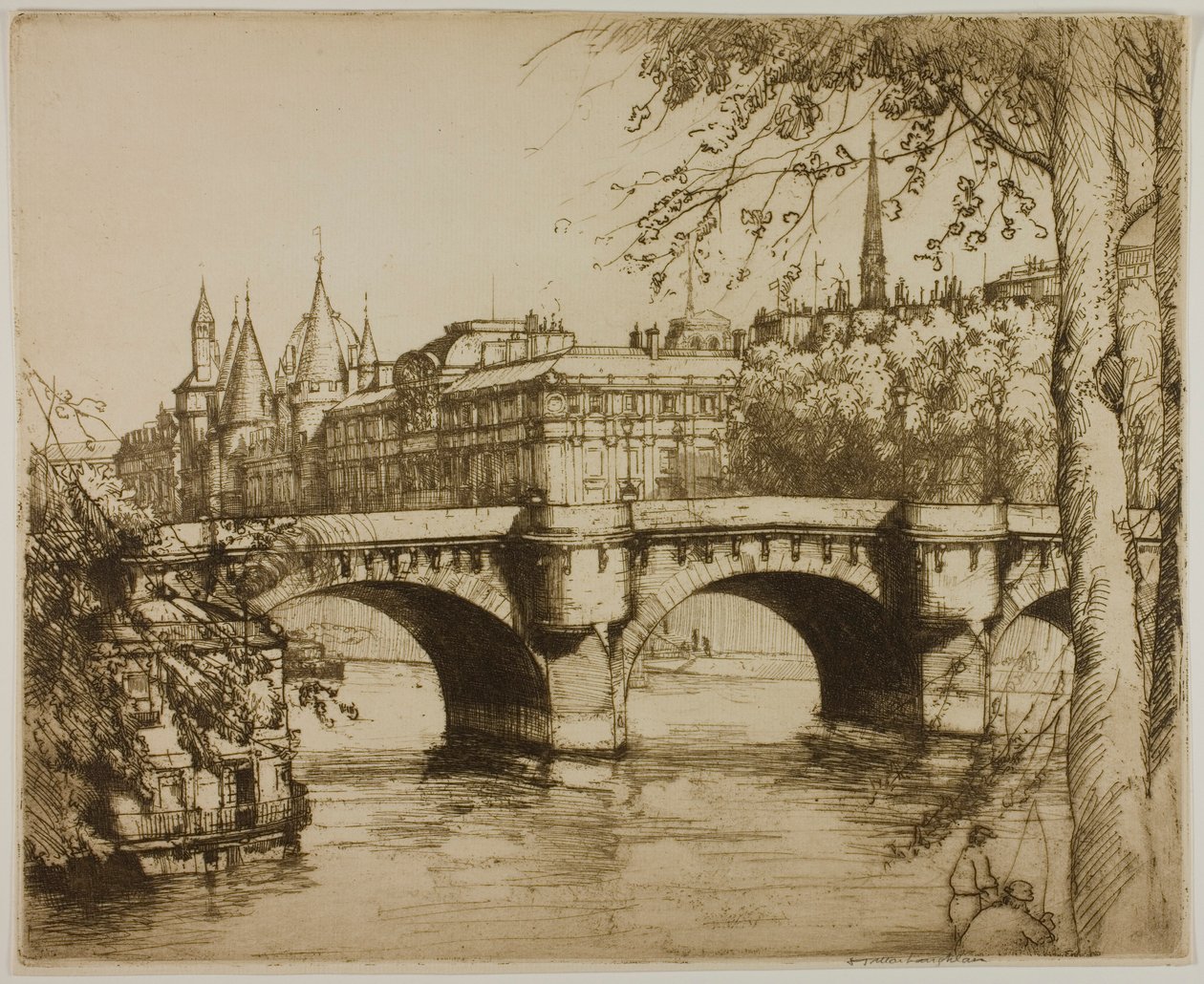 Conciergeriet, Paris af Donald Shaw MacLaughlan