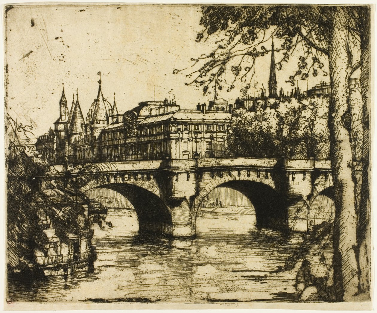 Conciergeriet, Paris af Donald Shaw MacLaughlan
