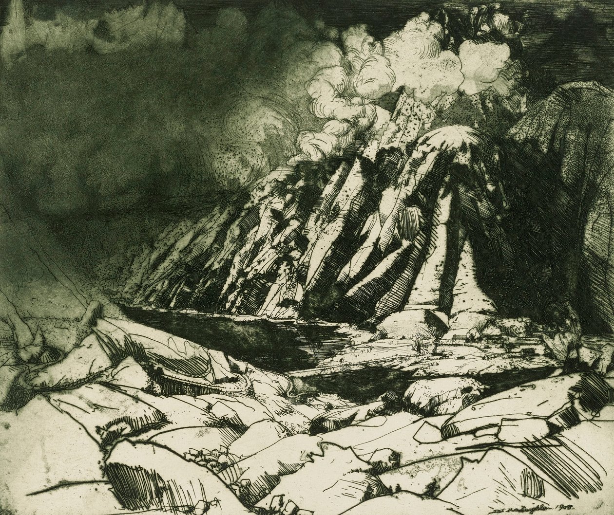 Grimsel, af Donald Shaw MacLaughlan