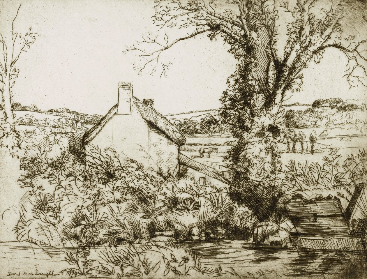 Møllerens hytte af Donald Shaw MacLaughlan