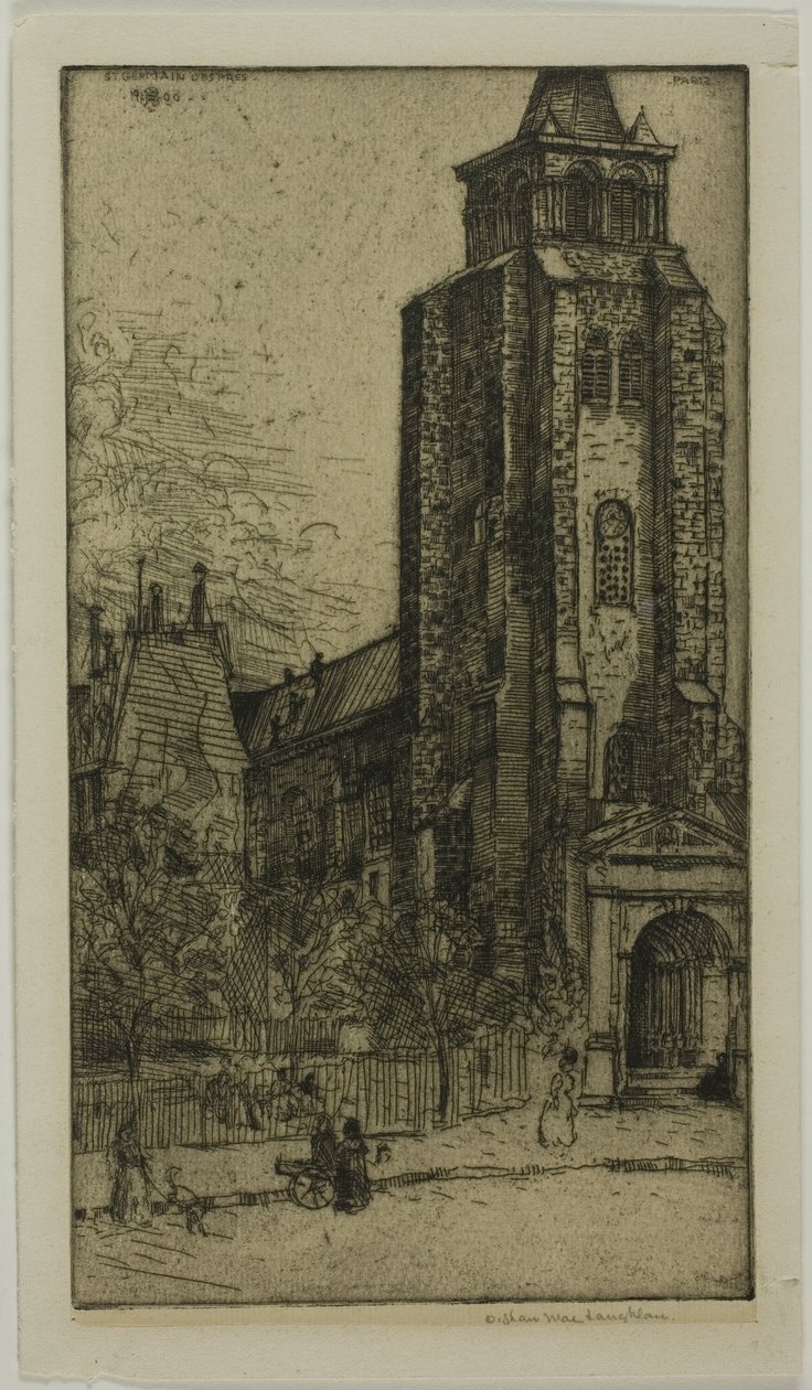Tårnet i St. Germain-des-Pres af Donald Shaw MacLaughlan