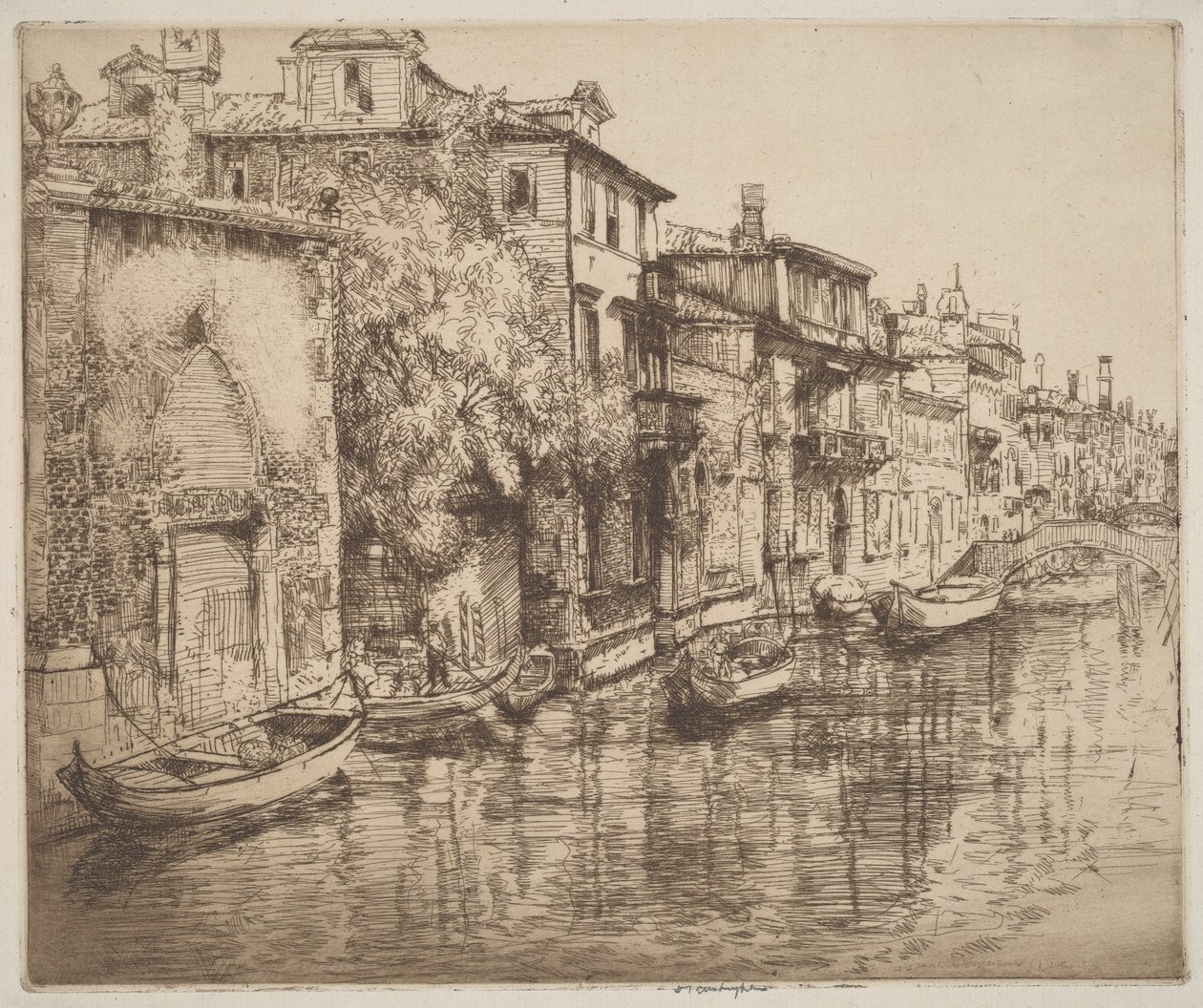 Venetiansk middag af Donald Shaw MacLaughlan