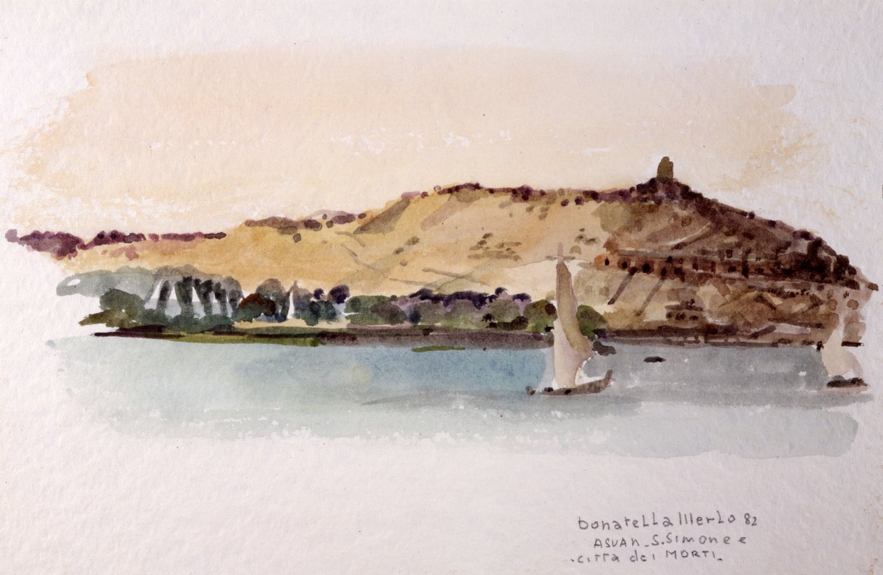Aswan, Sankt Simeons kloster og de dødes by af Donatella Merlo