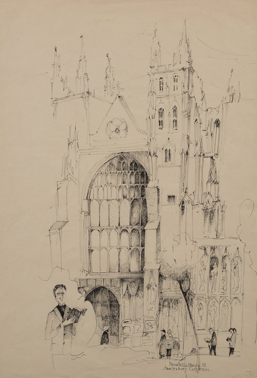 Canterbury katedral af Donatella Merlo