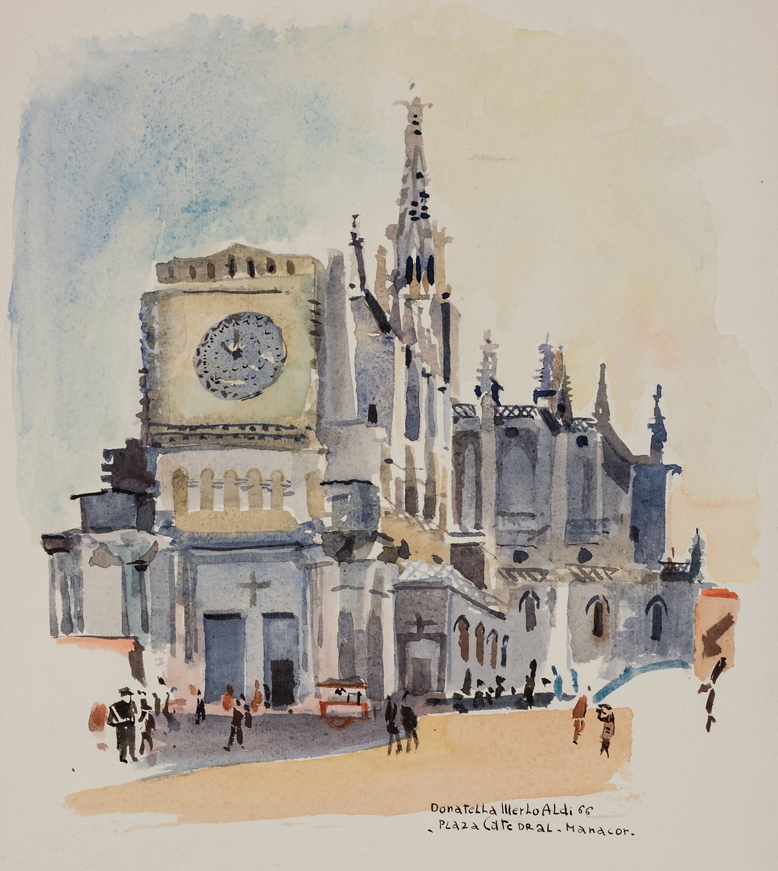 Cathedral Square, Manacor af Donatella Merlo