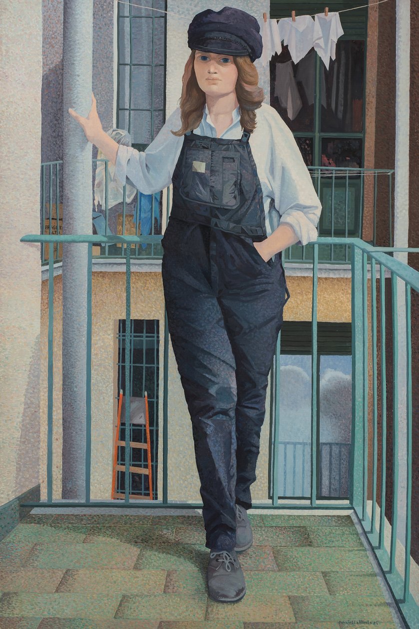 Monica på altanen af Donatella Merlo