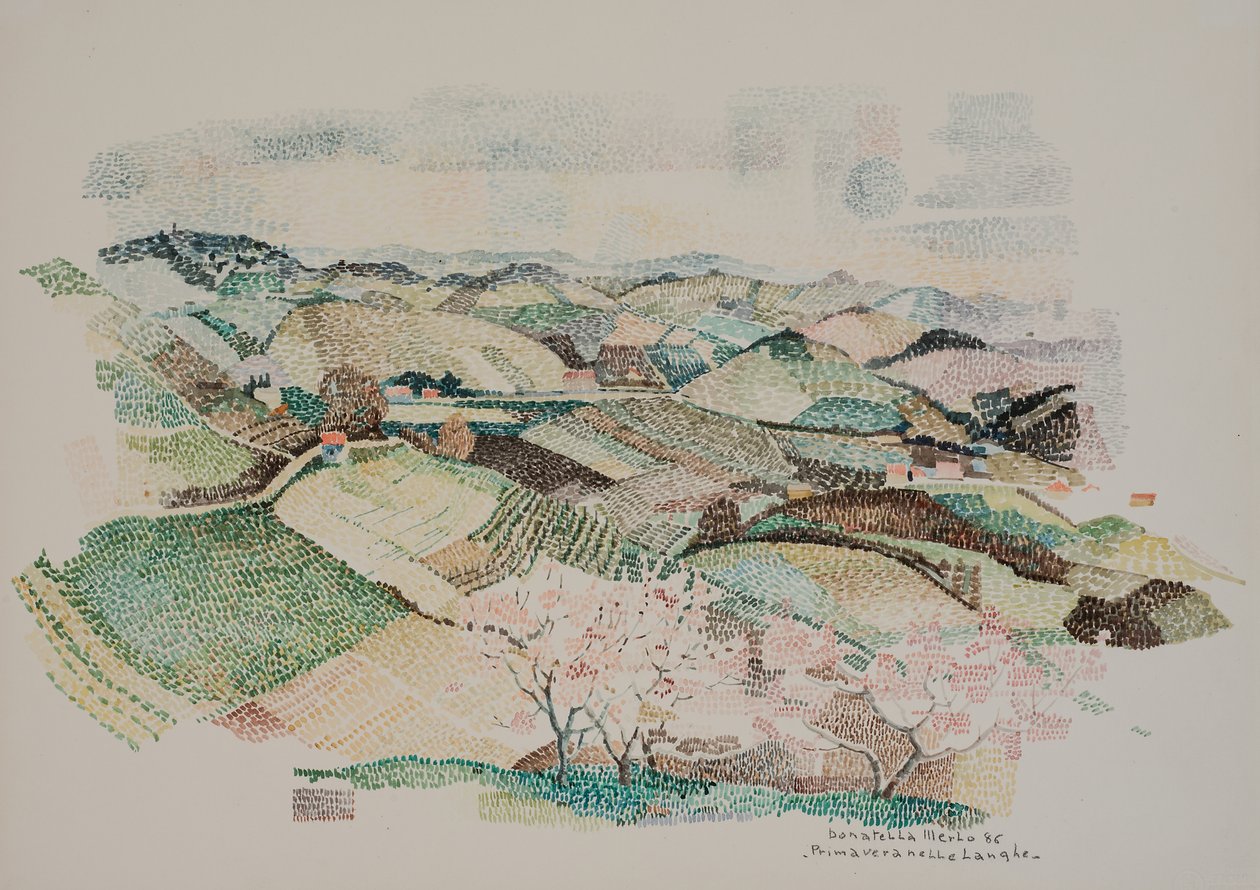 Forår i Langhe af Donatella Merlo