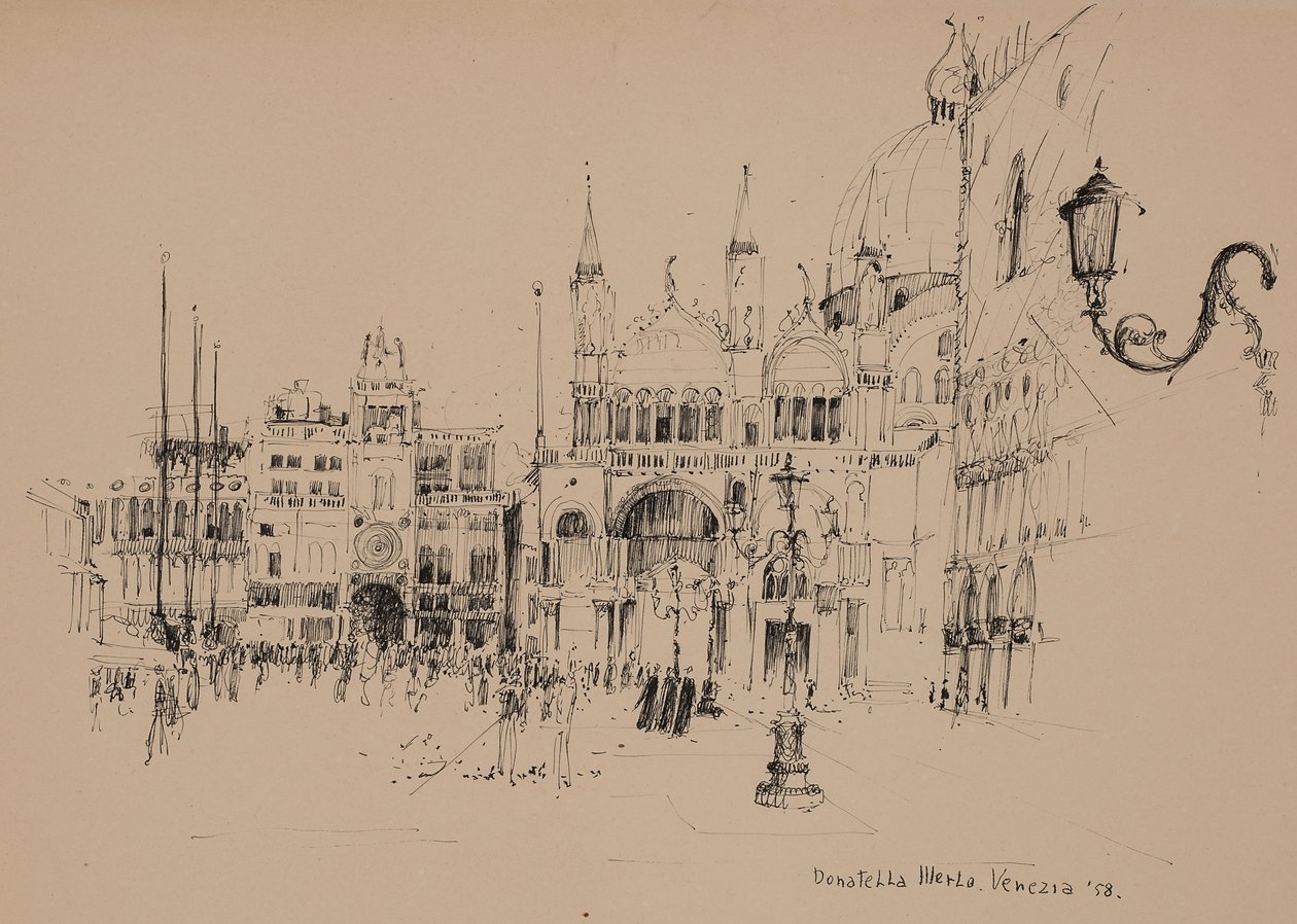 Venedig, Markuspladsen af Donatella Merlo