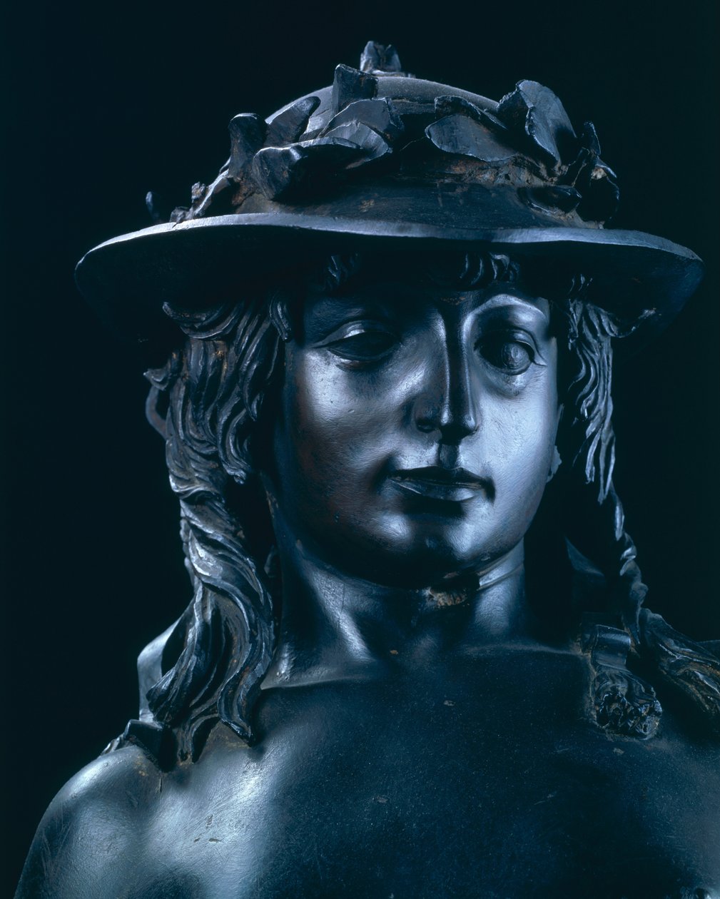 David, ca.1440 (bronze) (se også 31543 og 85208) af Donatello