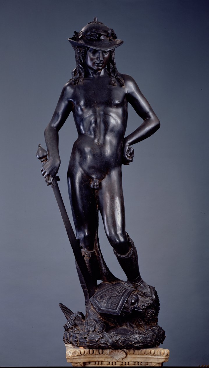 David, ca. 1440 (bronze) af Donatello