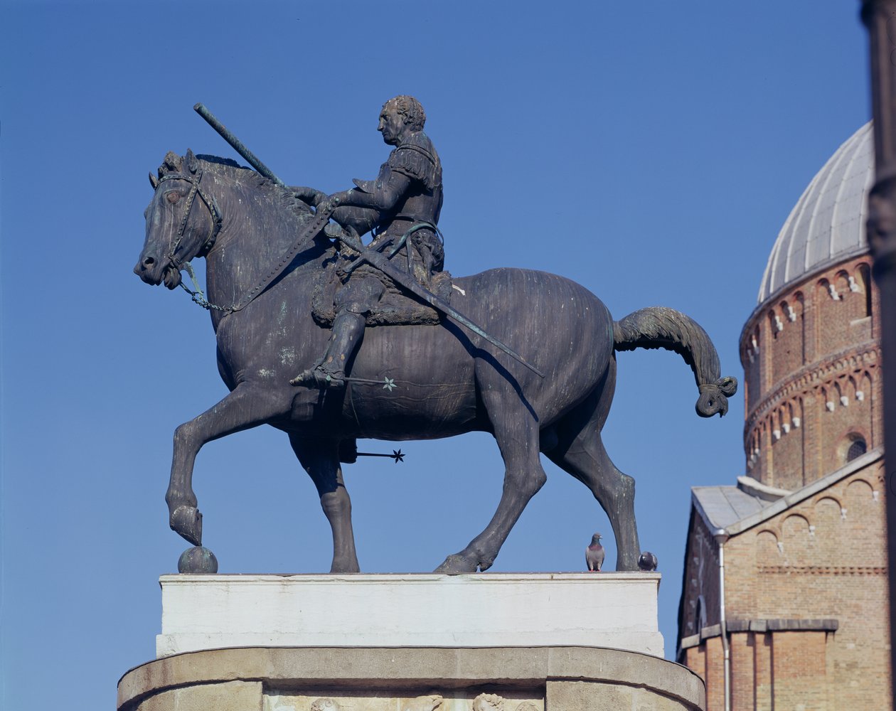 Ridesportræt af Gattamelata, 1453 (bronze) (se 139006 og 139008) af Donatello