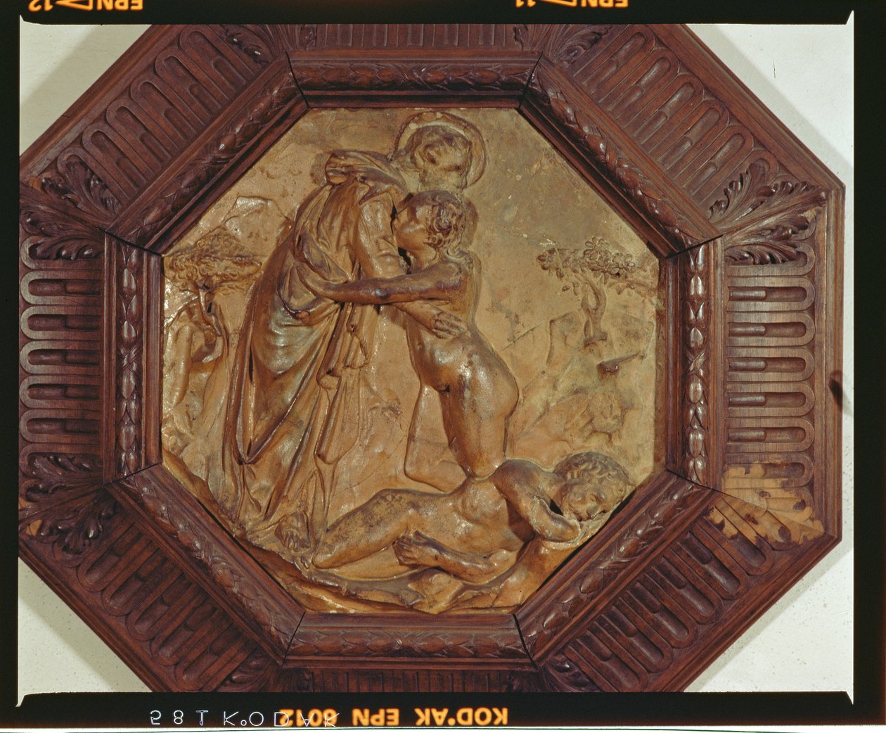The Creation of Eva (glaseret terracotta) af Donatello