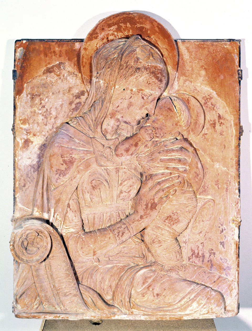Jomfru og barn (terracotta) af Donatello