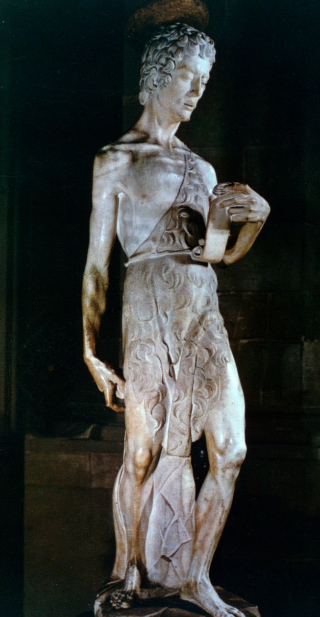 Johannes Døberen, c1420-1460 af Donatello