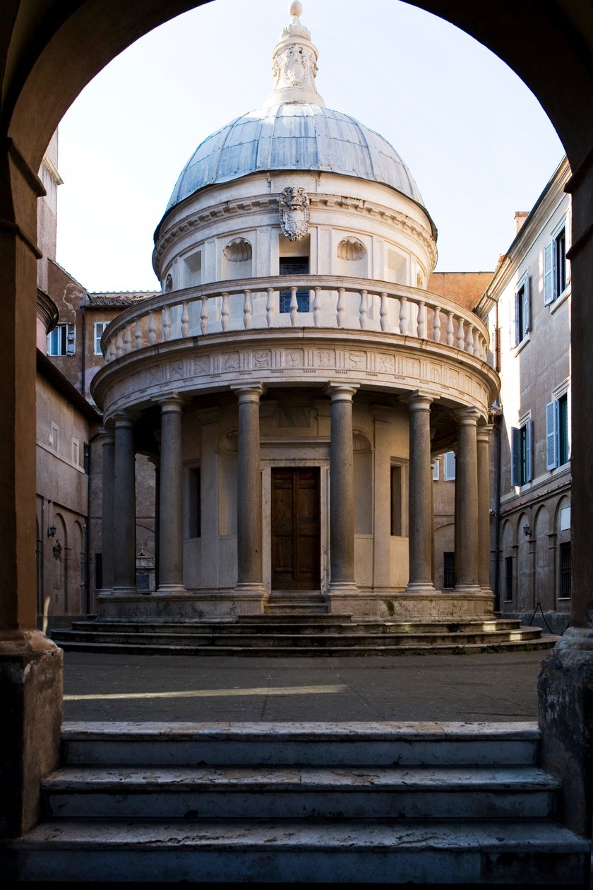 Tempiettoen, 1508-12 af Donato Bramante