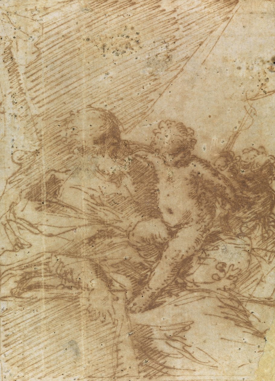 St. Joseph med Jesusbarnet og Johannes af Donato Creti