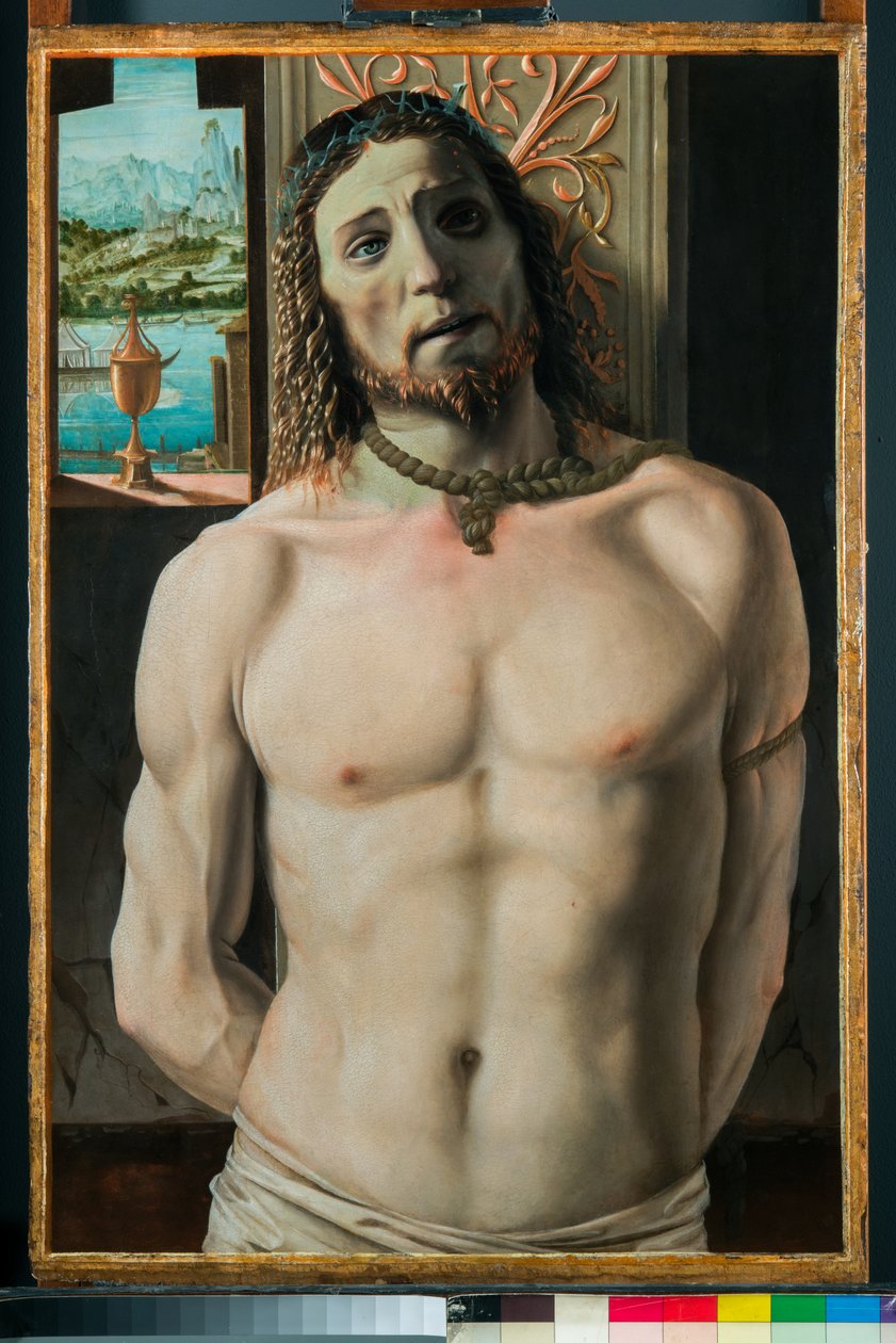 Kristus ved Søjlen, 1487-90 af Donato Bramante