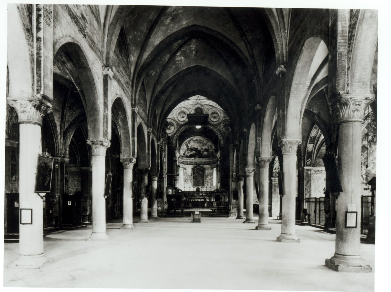 Kirkens indre af Donato Bramante