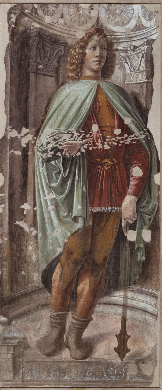 Man with a Mace Man with a Mace, ca 1487-1488 af Donato Bramante