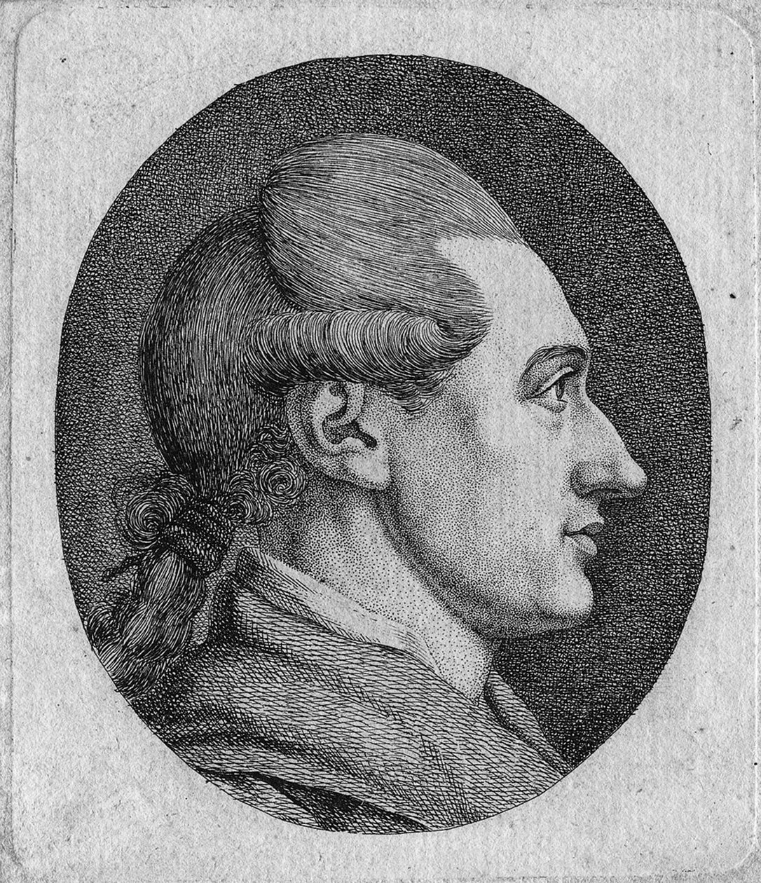 Portræt af forfatteren Johann Wolfgang von Goethe 1749-1832 af Dora Stock
