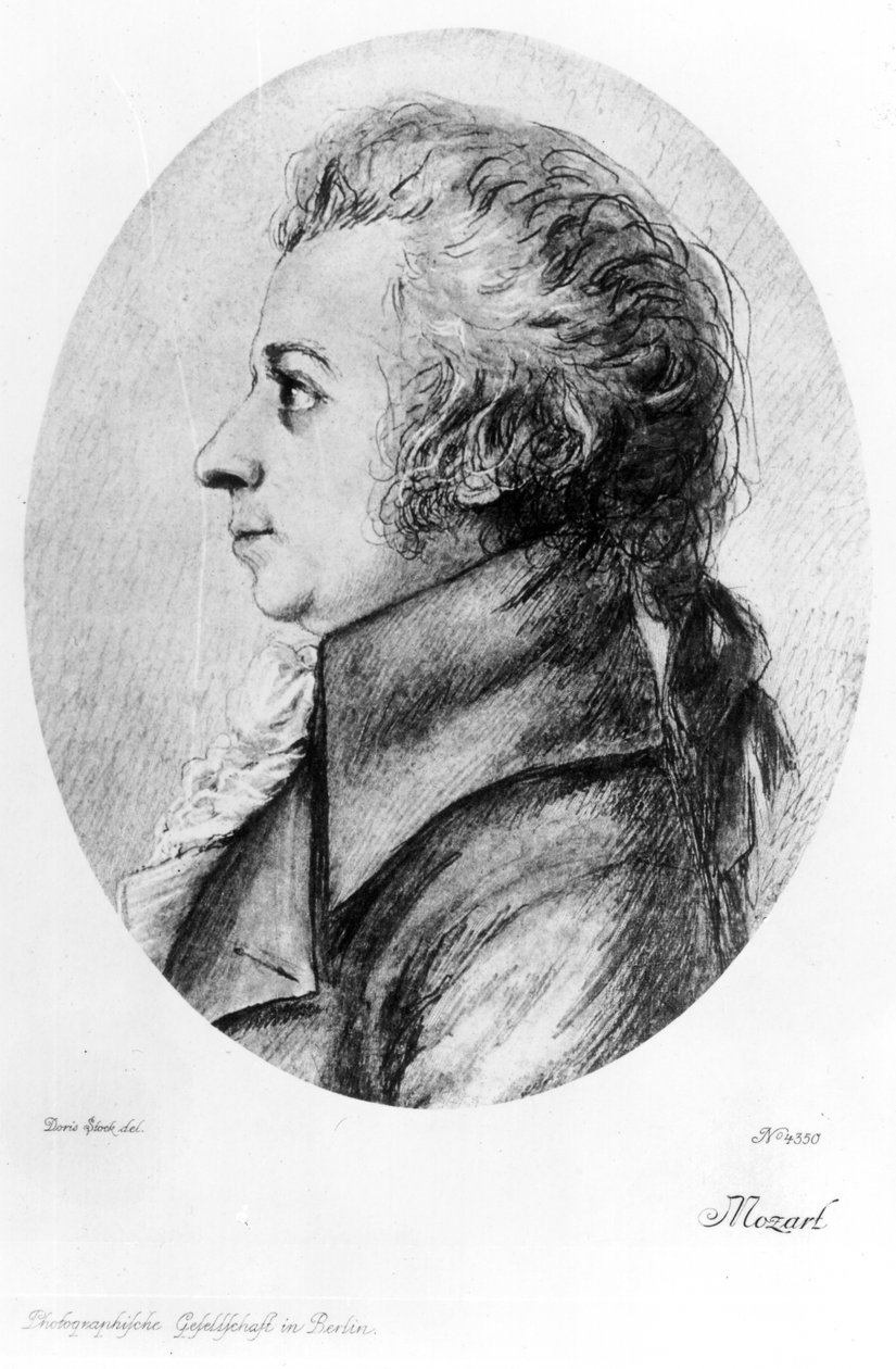 Wolfgang Amadeus Mozart af Doris Stock