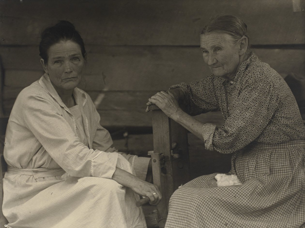 [Arminda tante Mindy Anderson Curtis, og ven], 1930-1934 (platintryk) af Doris Ulmann