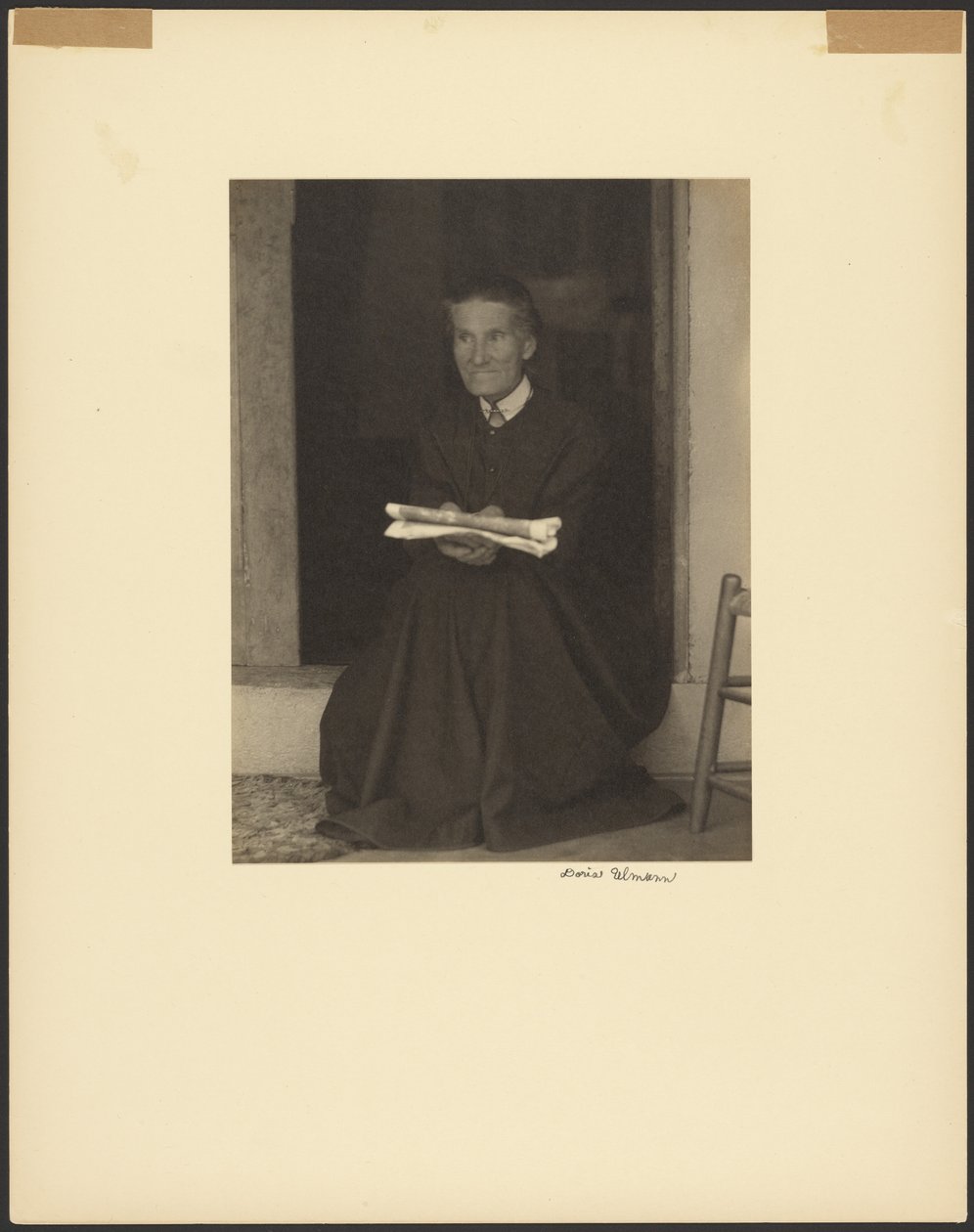 Søster Sarah, Shaker Settlement, Mt. Lebanon, New York af Doris Ulmann