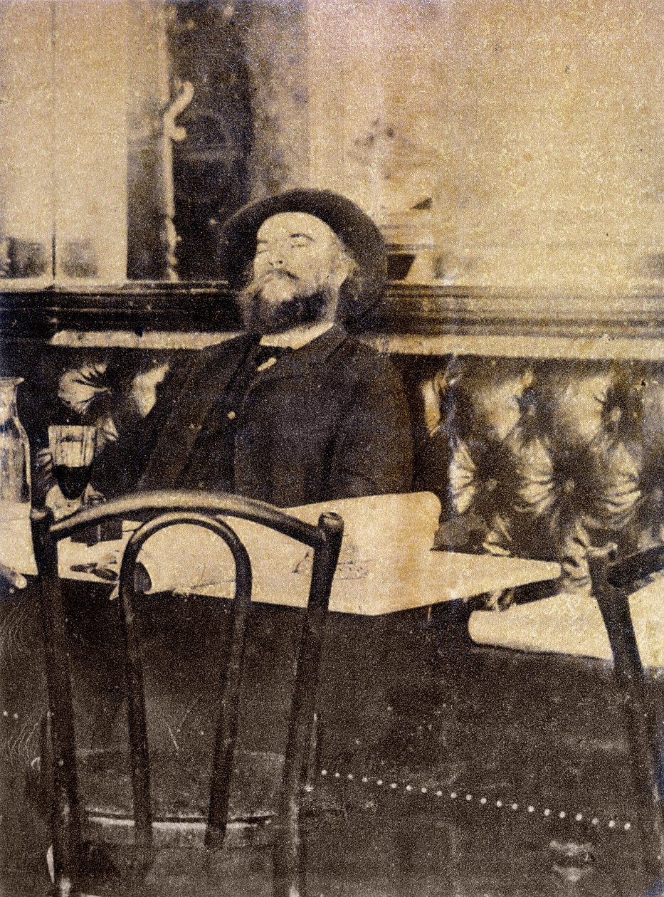 Verlaine i kaffe, drikker malurt af Dornac