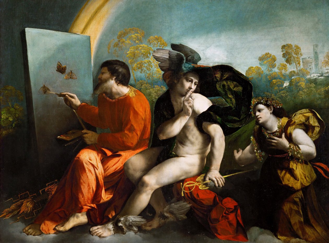 Jupiter, Merkur og Dyd af Dosso Dossi