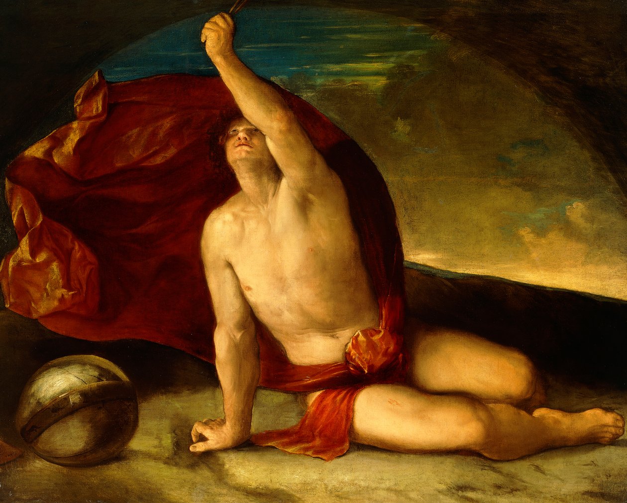 A Personification of Astronomy, c.1520-29 af Dosso Dossi