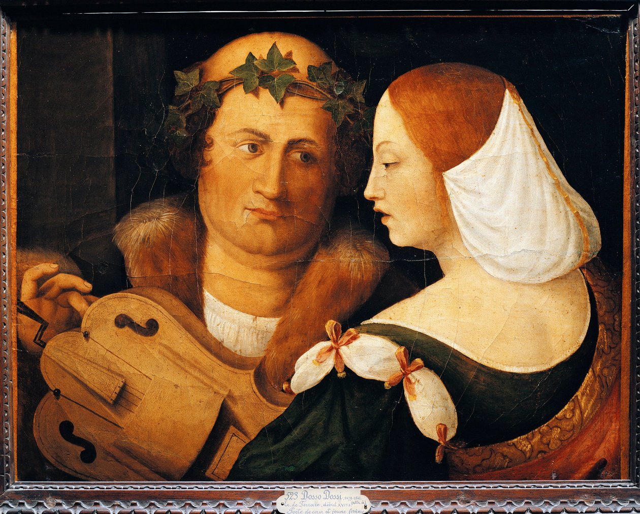 Frankrig, Fontaine Chaalis Hofdigter og hustru af Dosso Dossi