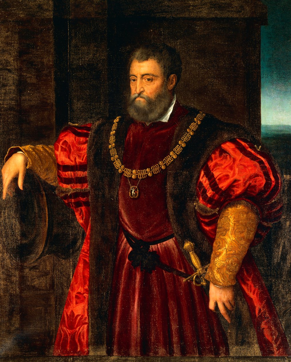 Portræt af Alfonso d