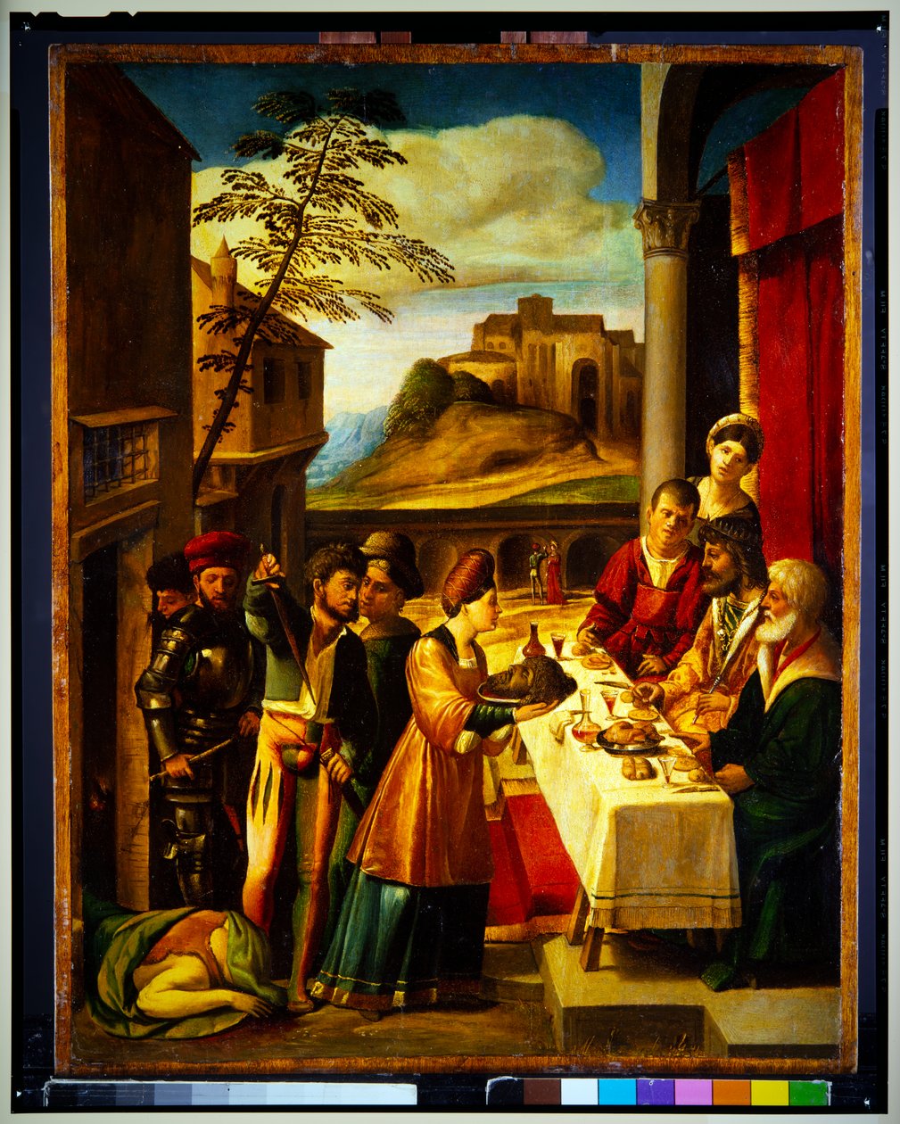 Salome med Johannes Døberens hoved (panel) af Dosso Dossi