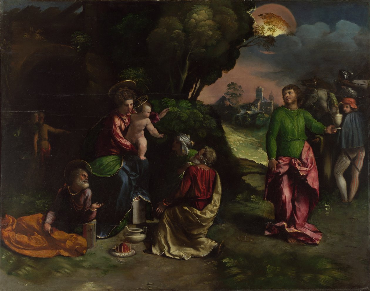 Kongernes tilbedelse, c.1535 af Dosso Dossi