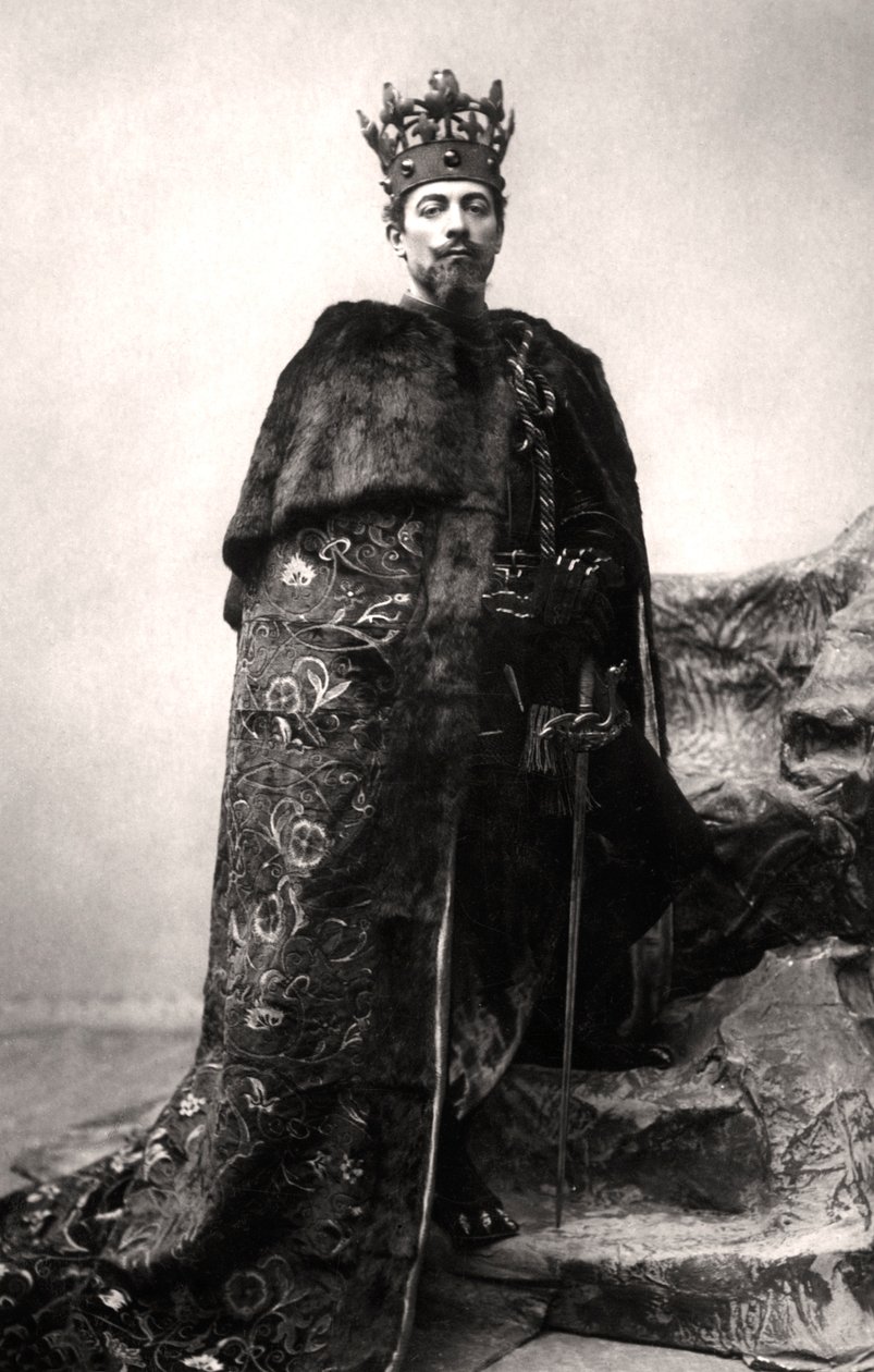 Lewis Waller 1860-1915, engelsk skuespiller og teaterchef, 1906. af Dover Street Studios